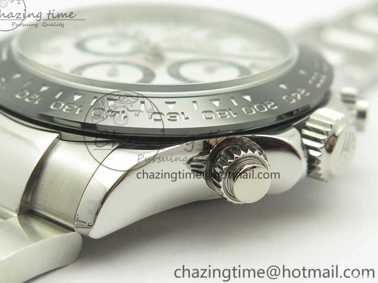 Clone Edition Best V2 A4130 1:1 Daytona Bracelet White 116500 And ARF Super 904L Case SS Dial 0524
